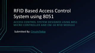 rfid 8051 access control